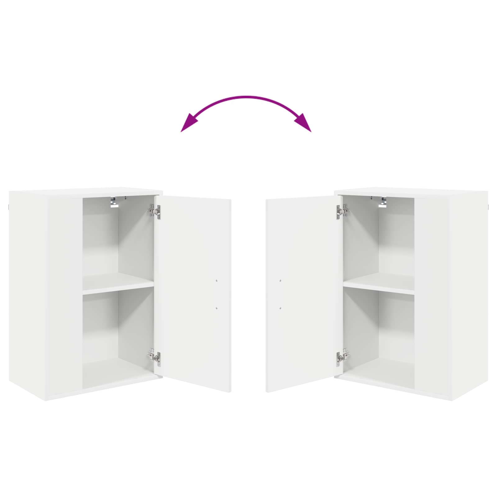 Conjunto De Mueble De Tv 4 Pcs Madera Contrachapada