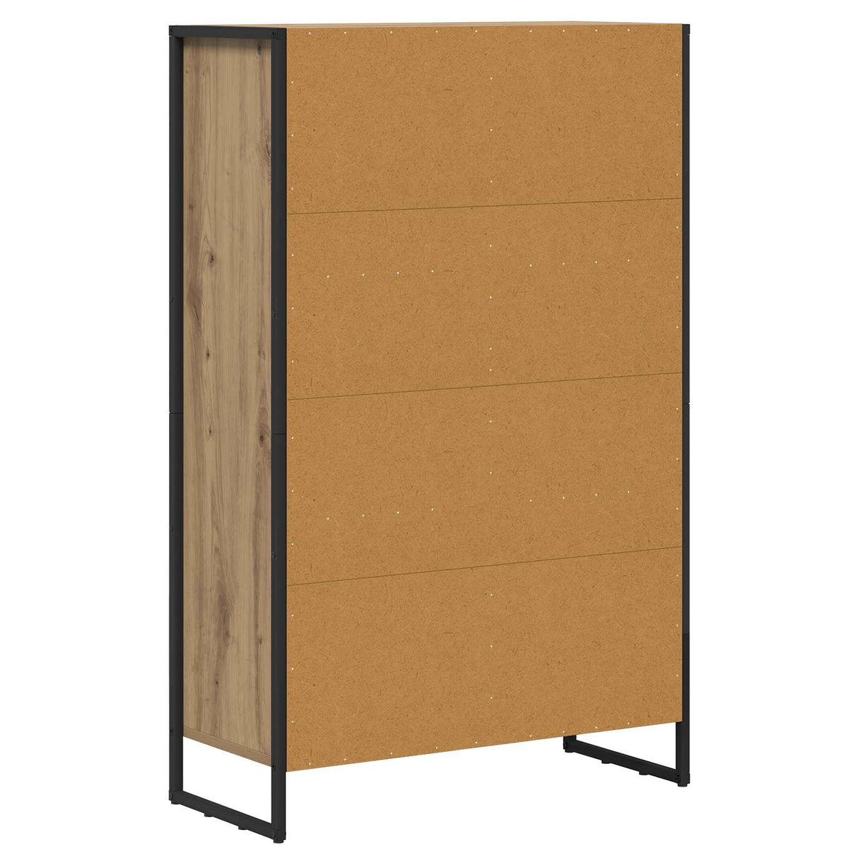 Estantería Para Libros Roble Artesanal 99,5 X 30 X 108,5 Cm