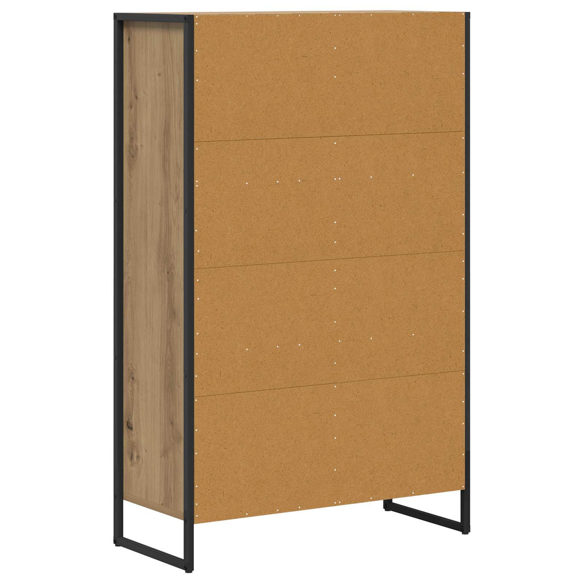 Estantería Para Libros Roble Artesanal 68 X 30 X 108.5 Cm