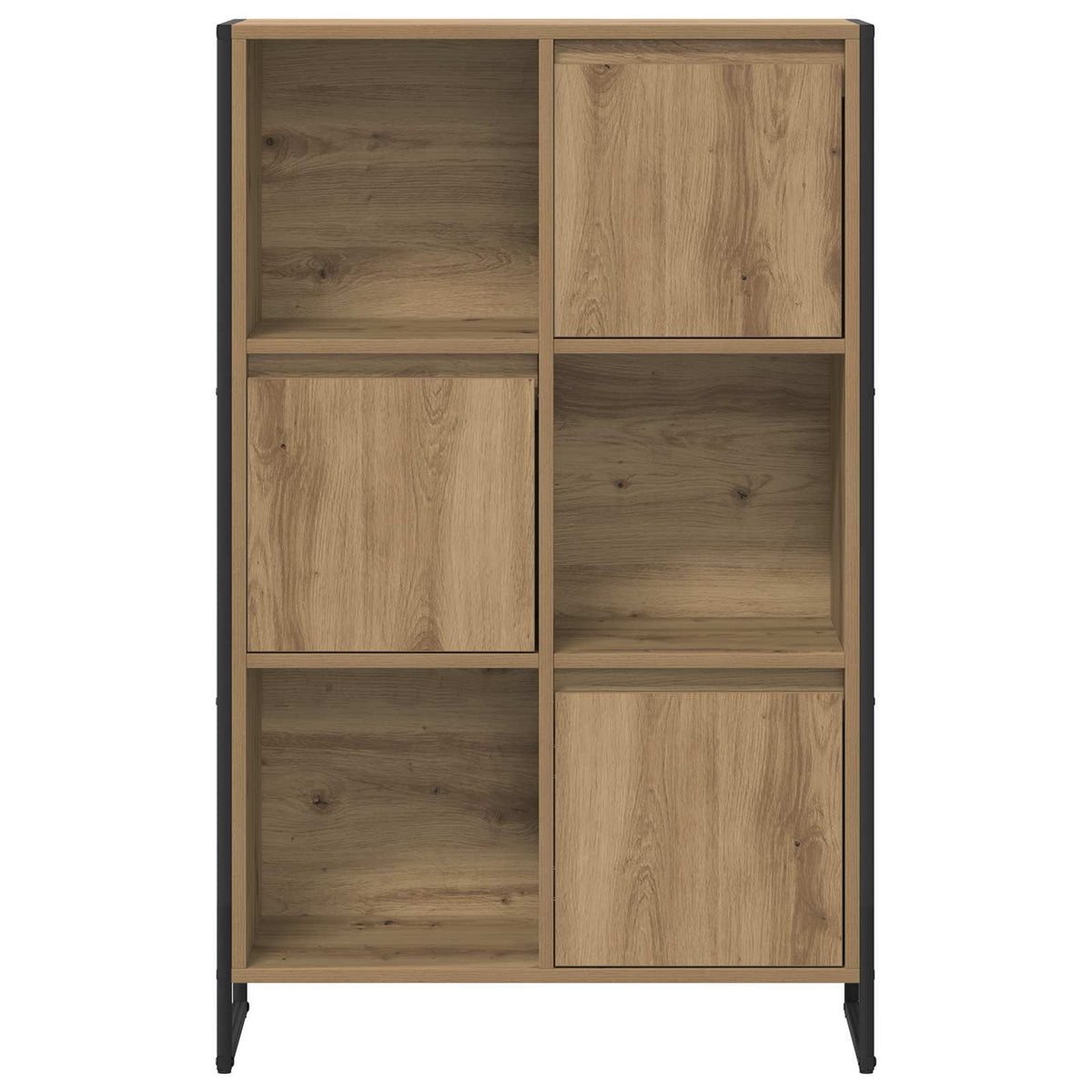 Estantería Para Libros Roble Artesanal 68 X 30 X 108.5 Cm