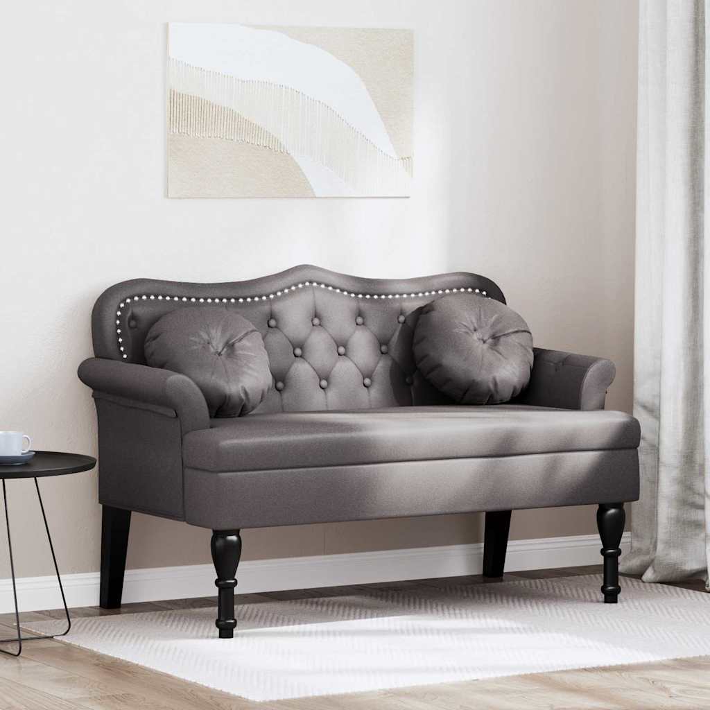 Banco Chesterfield 120.5 X 65 X 75 Cm Cuero Sintético