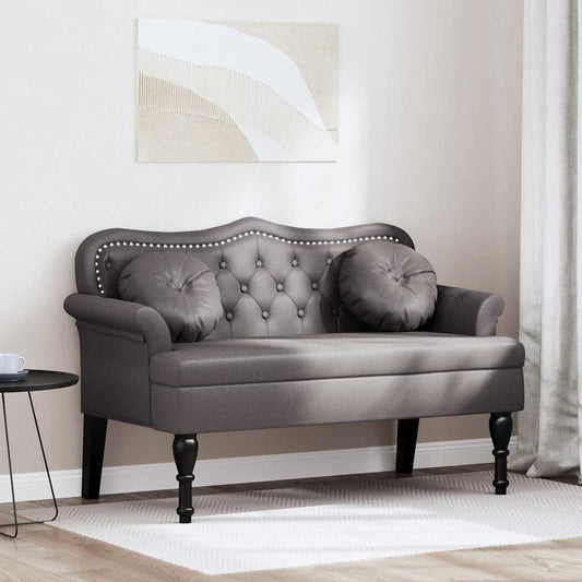 Banco Chesterfield 120.5 X 65 X 75 Cm Cuero Sintético