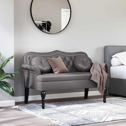 Banco Chesterfield 120.5 X 65 X 75 Cm Cuero Sintético