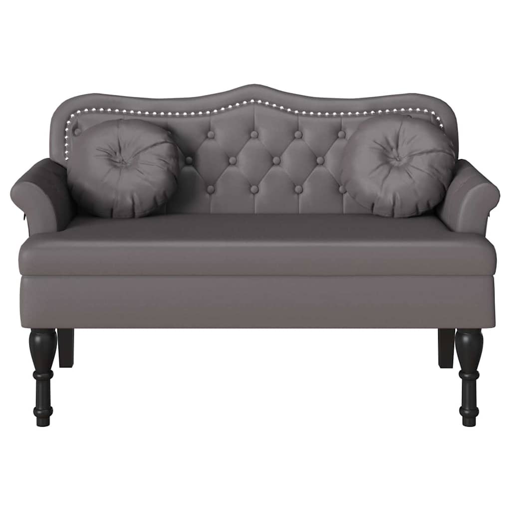 Banco Chesterfield 120.5 X 65 X 75 Cm Cuero Sintético