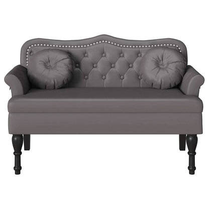 Banco Chesterfield 120.5 X 65 X 75 Cm Cuero Sintético