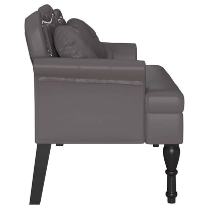 Banco Chesterfield 120.5 X 65 X 75 Cm Cuero Sintético