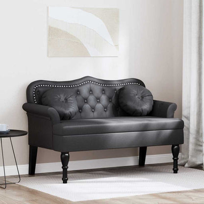 Banco Chesterfield 120.5 X 65 X 75 Cm Cuero Sintético