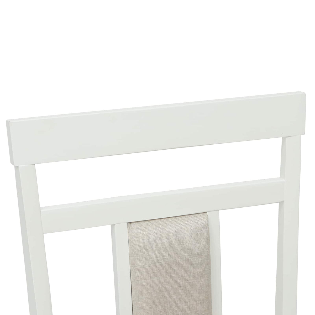 Silla De Comedor 2 Uds. Madera De Caucho Sólido