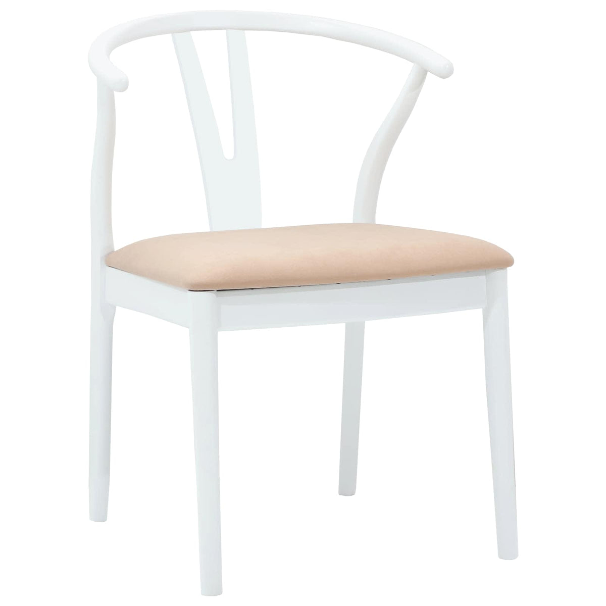 Silla De Comedor 2 Uds. Madera De Caucho Sólido