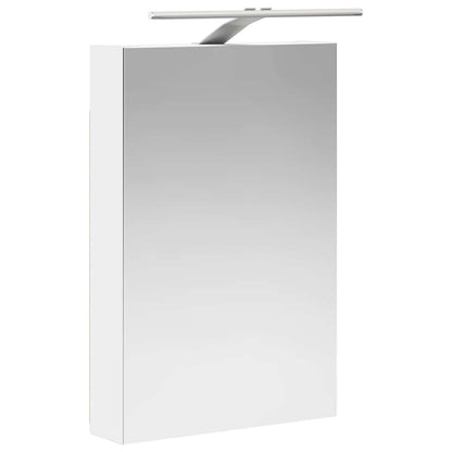 Armario Con Espejo De Baño Con Estante 40 X 10,5 X 60,5 Cm