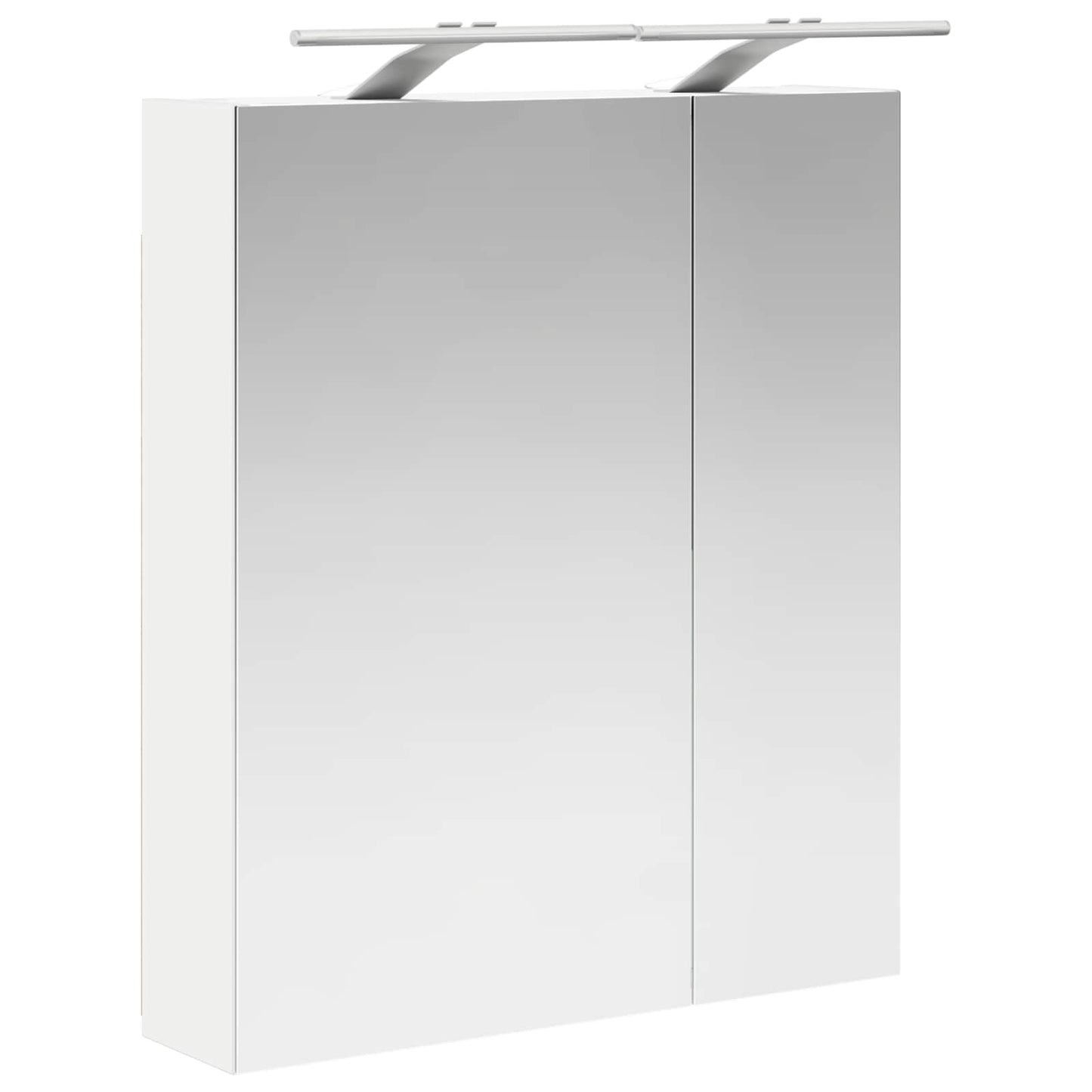 Armario Con Espejo De Baño Con Estante 60 X 14,5 X 70 Cm