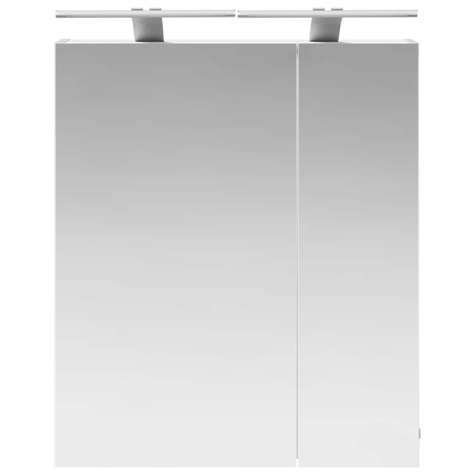 Armario Con Espejo De Baño Con Estante 60 X 14,5 X 70 Cm