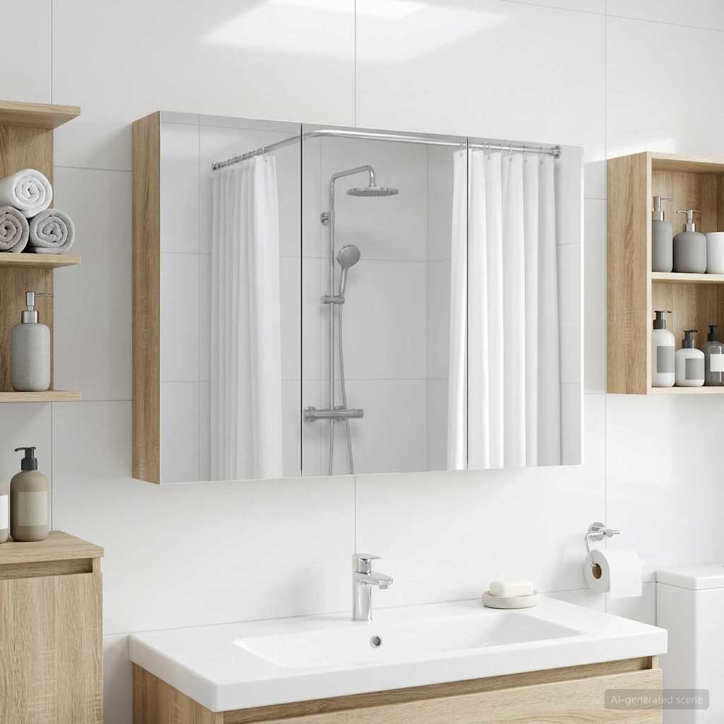 Armario Con Espejo De Baño