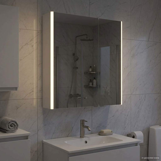 Armario Con Espejo De Baño 63,5 X 15,5 X 70 Cm