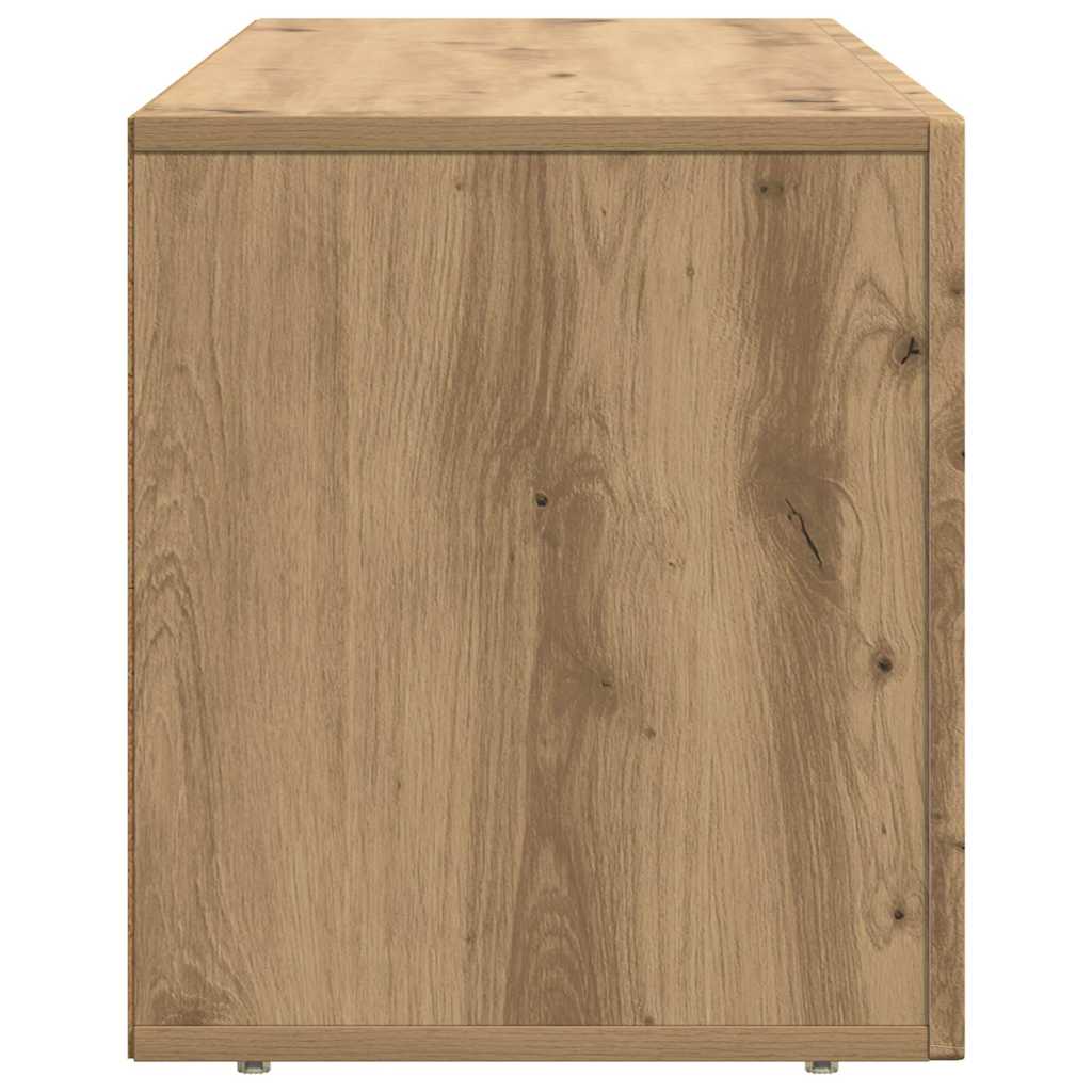 Mueble De Tv Roble Artesanal 100 X 35 X 40 Cm