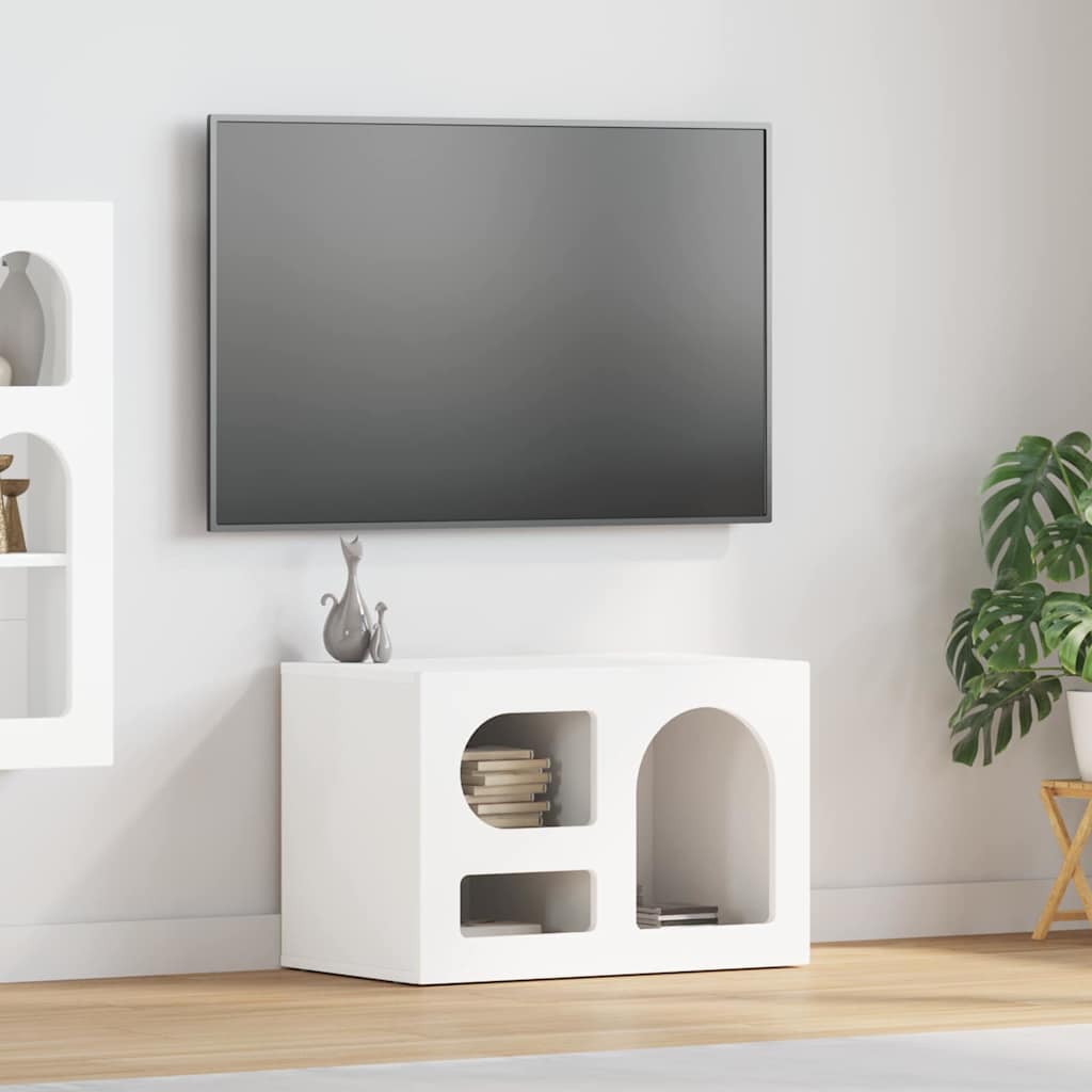 Mueble De Tv 60 X 35 X 40 Cm Madera De Ingeniería