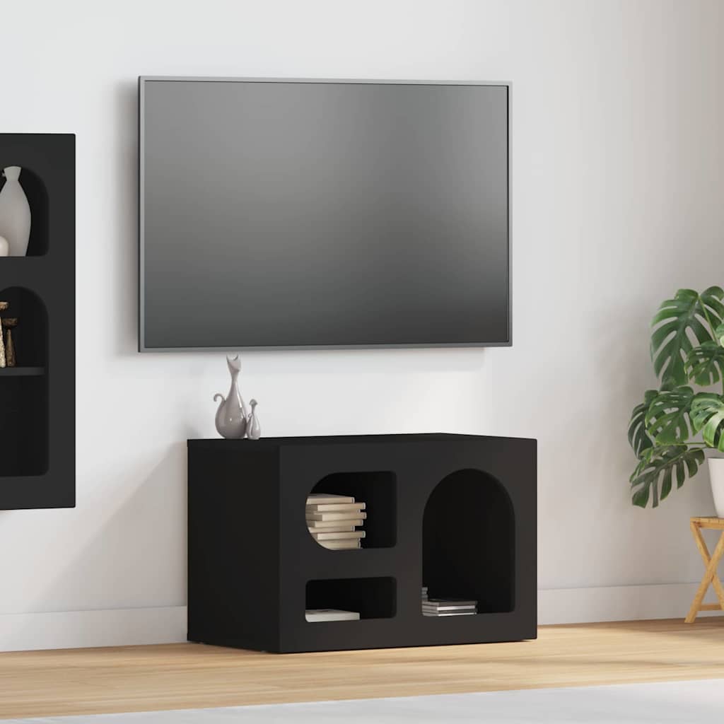 Mueble De Tv Roble Artesanal 60 X 35 X 40 Cm
