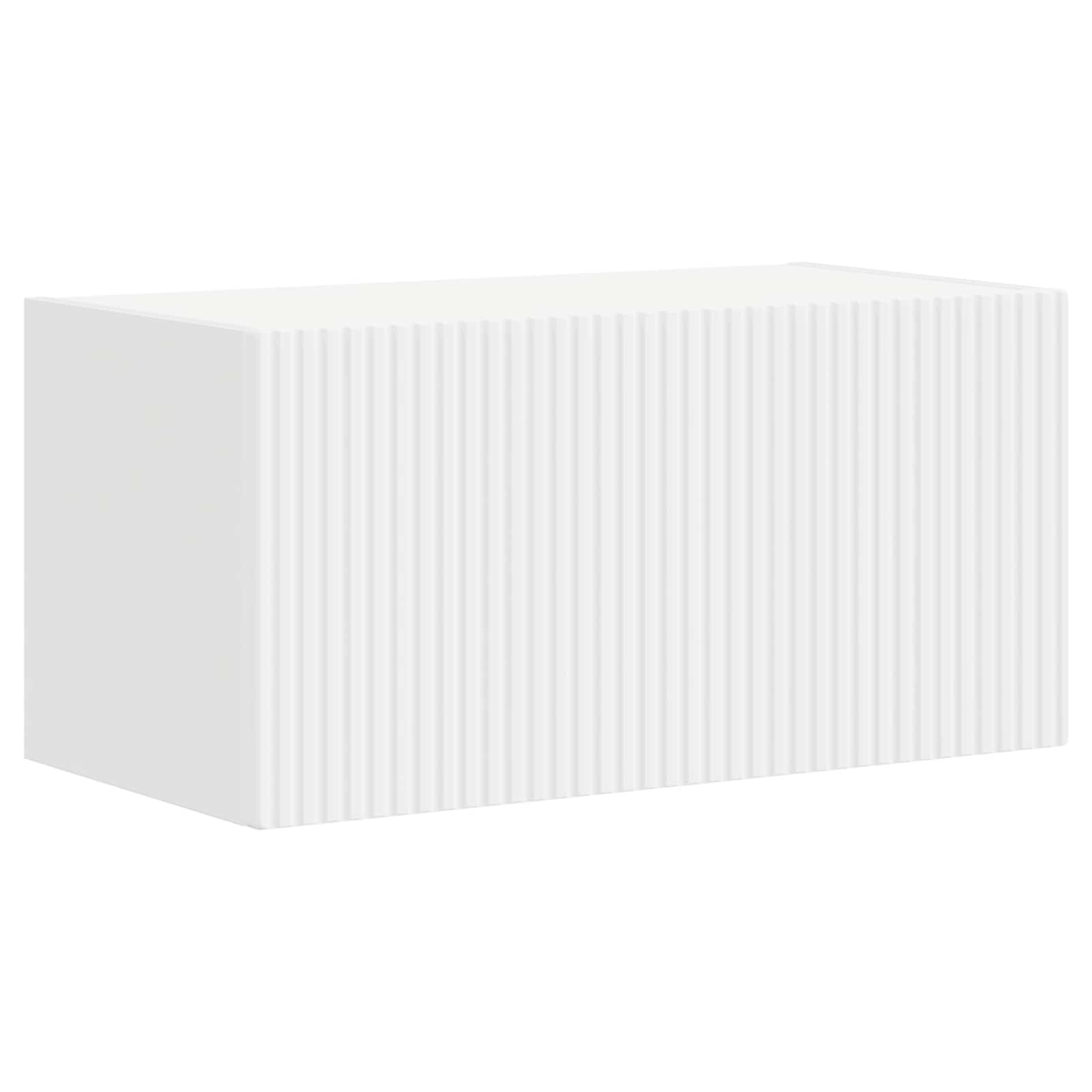 Conjunto De Mueble Para Tv De Pared 4 Pcs Madera De Ingeniería