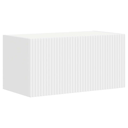 Conjunto De Mueble Para Tv De Pared 4 Pcs Madera De Ingeniería