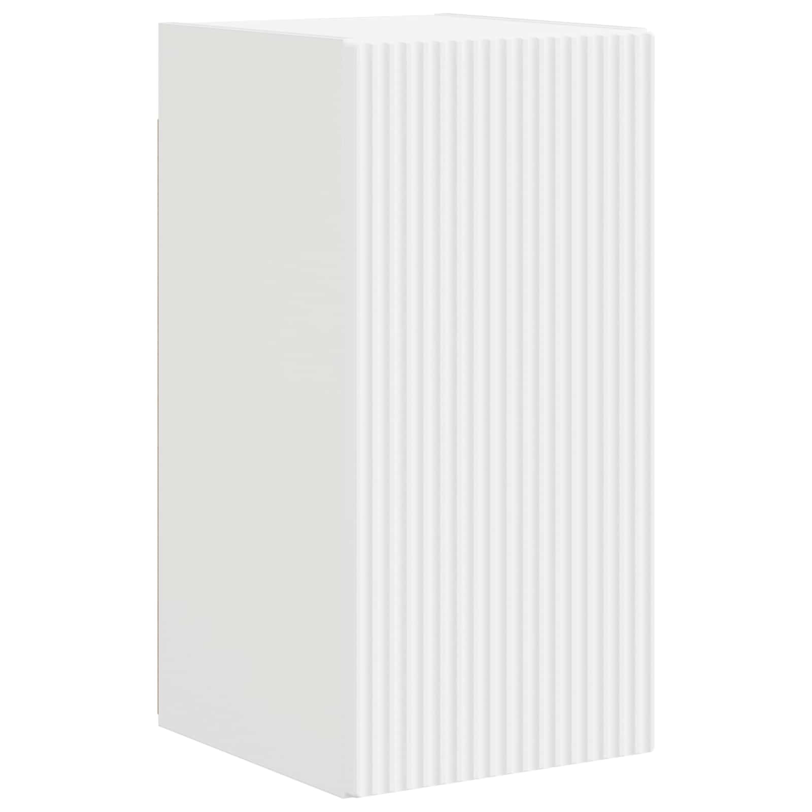 Conjunto De Mueble Para Tv De Pared 4 Pcs Madera De Ingeniería