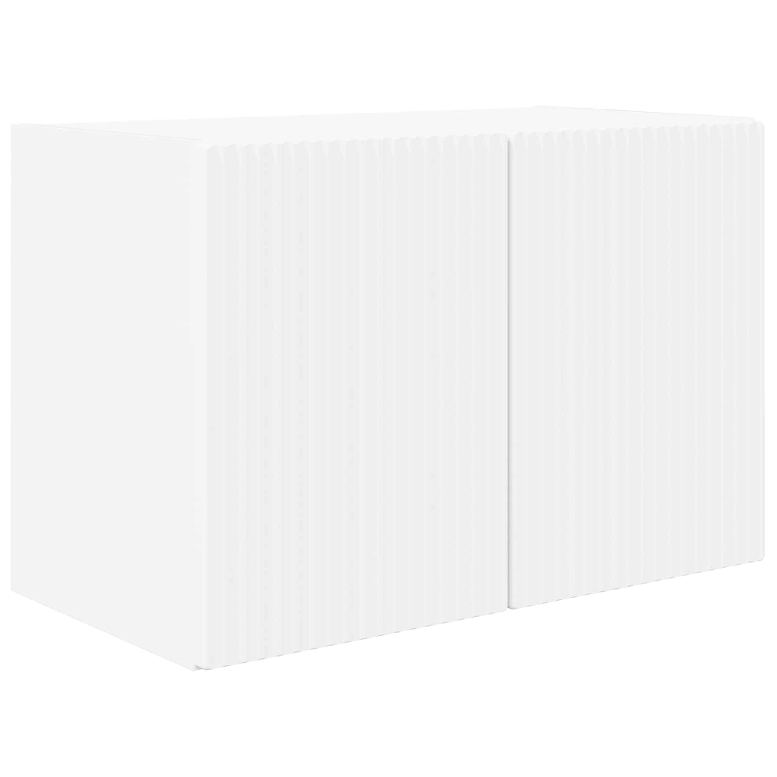 Conjunto De Mueble Para Tv De Pared 4 Pcs Madera De Ingeniería