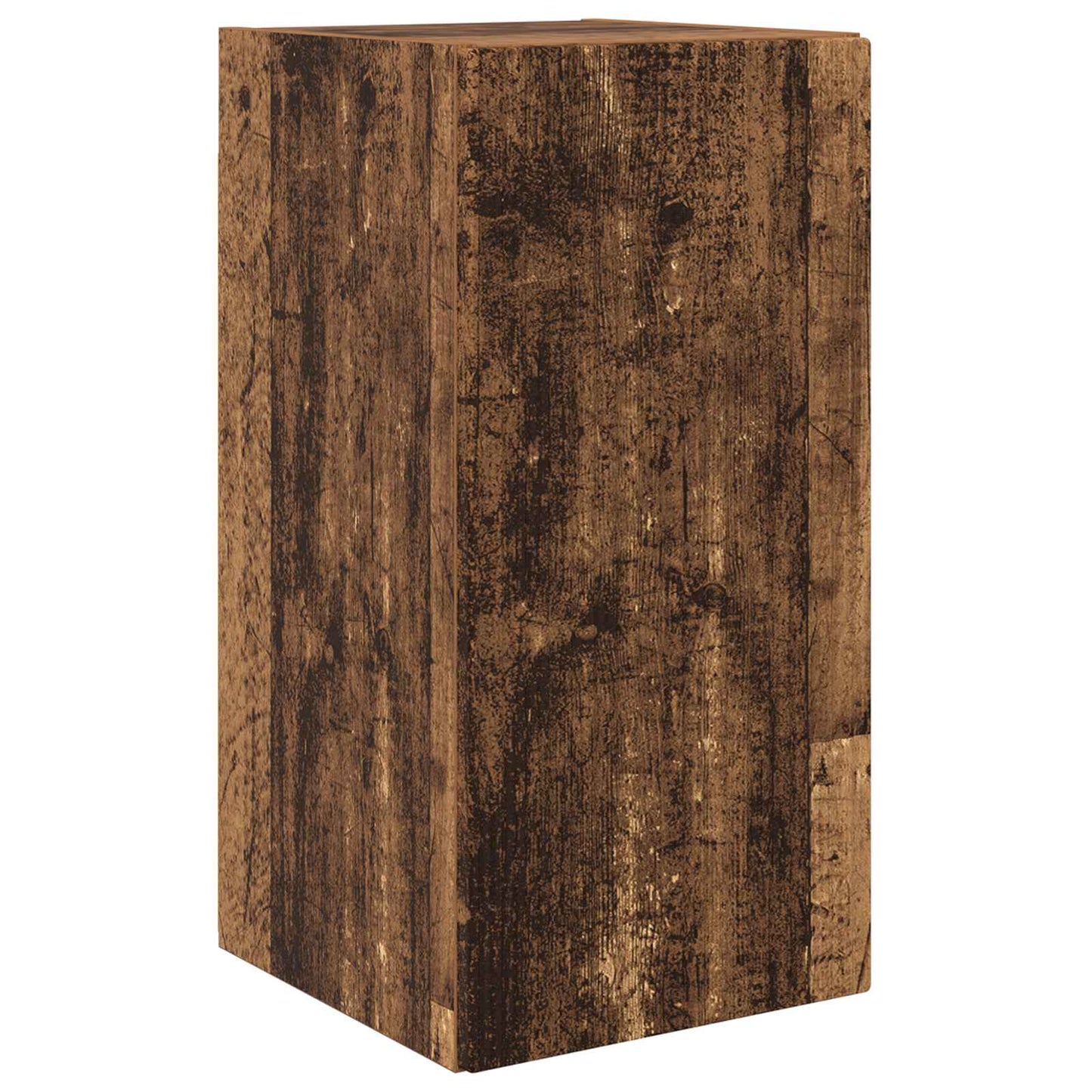 Conjunto De Mueble Para Tv De Pared 4 Pcs Madera Vieja