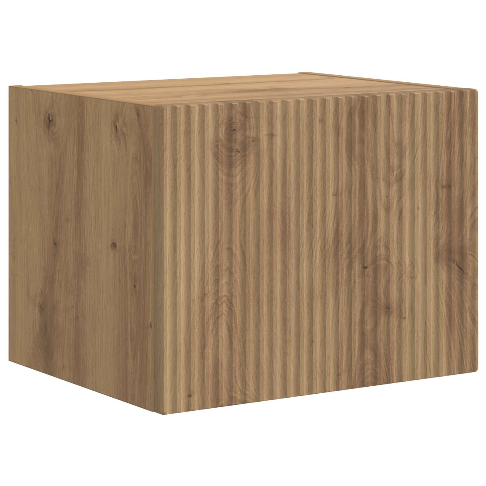 Conjunto De Mueble Para Tv De Pared 6 Pcs Roble Artesanal