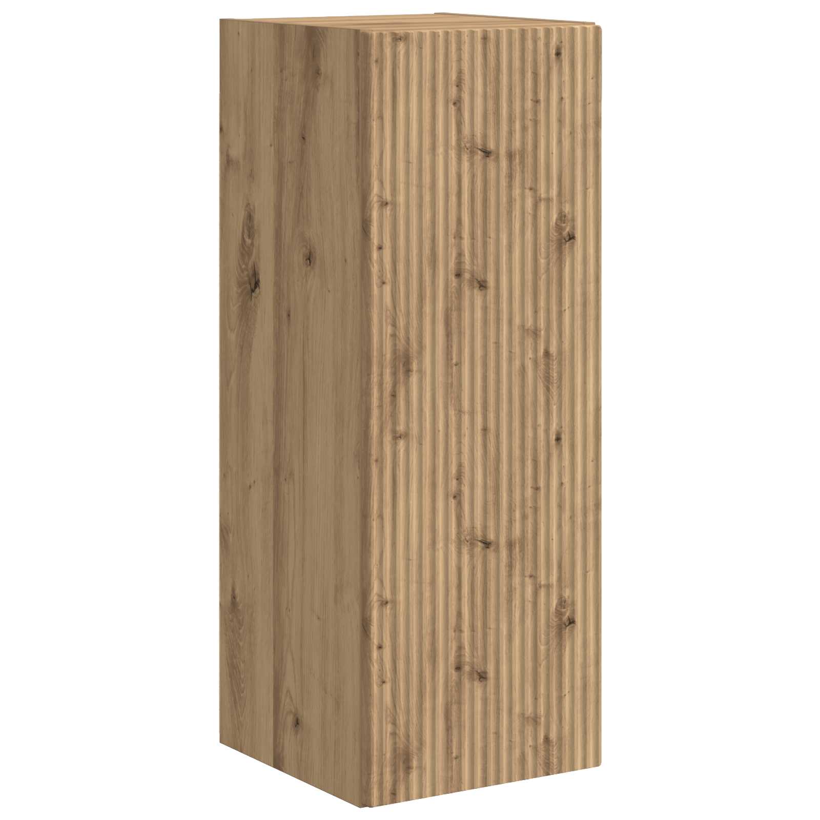 Conjunto De Mueble Para Tv De Pared 6 Pcs Roble Artesanal
