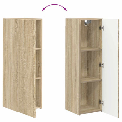 Conjunto De Mueble De Tv Montaje En La Pared 4 Pcs