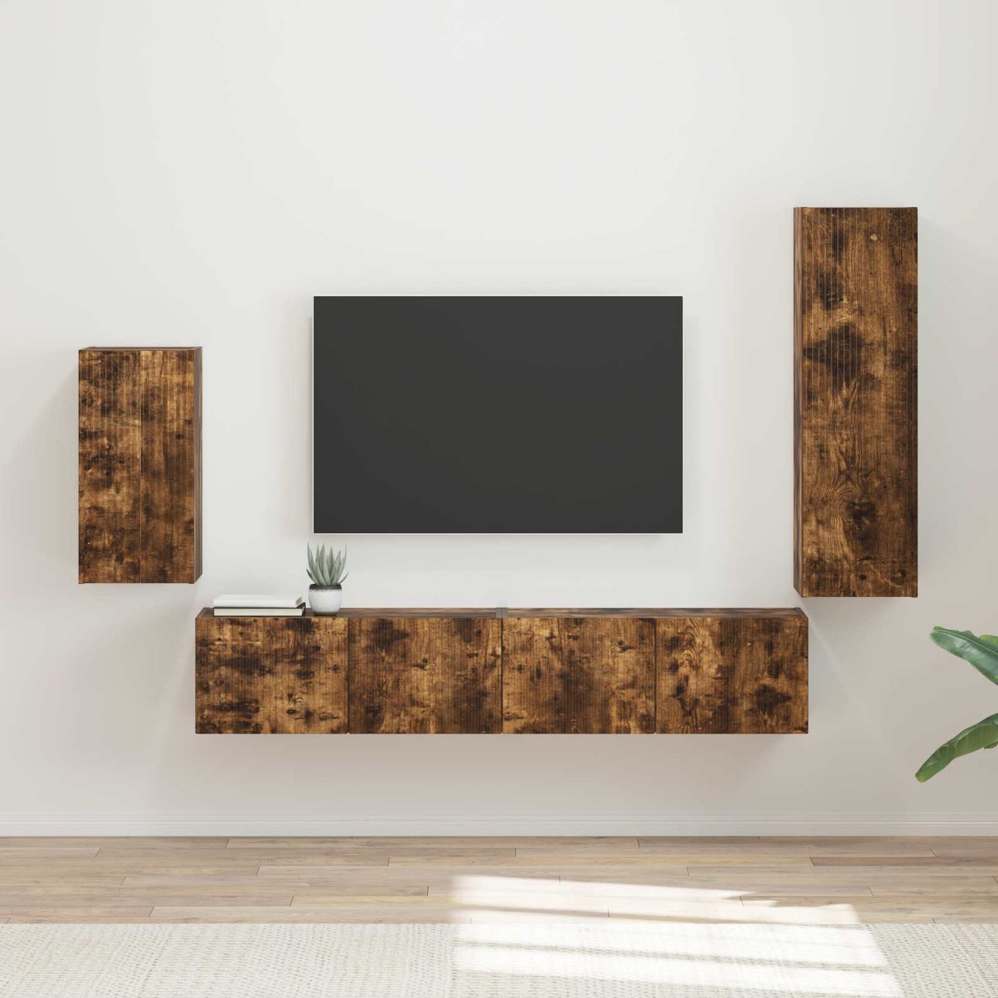 Conjunto De Mueble De Tv 4 Pcs