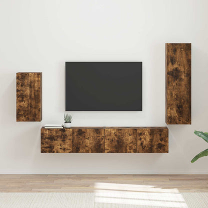 Conjunto De Mueble De Tv 4 Pcs