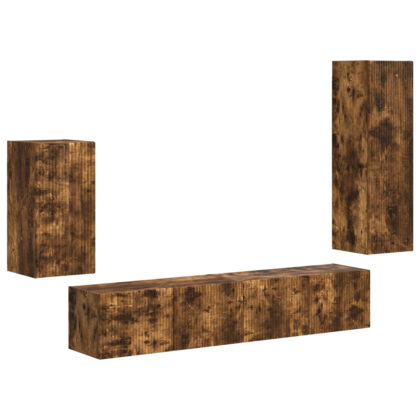 Conjunto De Mueble De Tv 4 Pcs