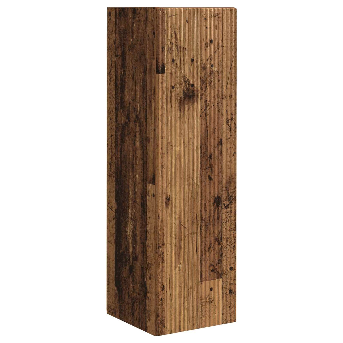 Conjunto De Mueble De Tv Montaje En La Pared 3 Pcs Madera Vieja