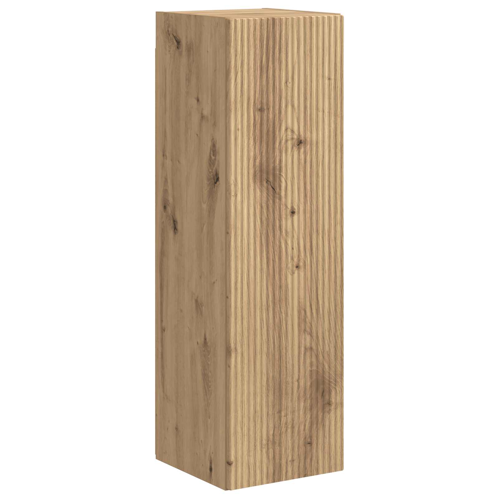 Conjunto De Mueble De Tv 4 Pcs Roble Artesanal
