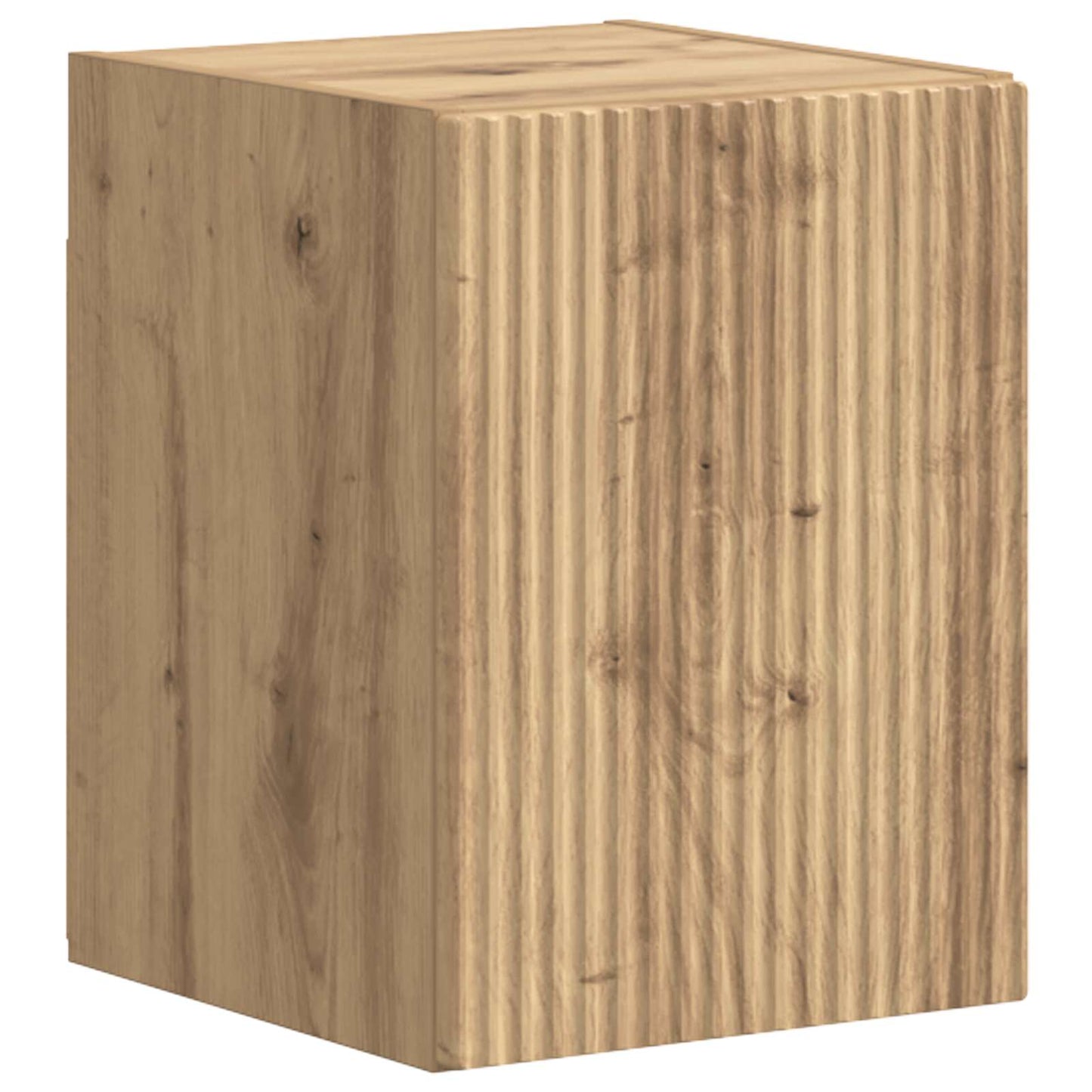Conjunto De Mueble De Tv 4 Pcs Roble Artesanal