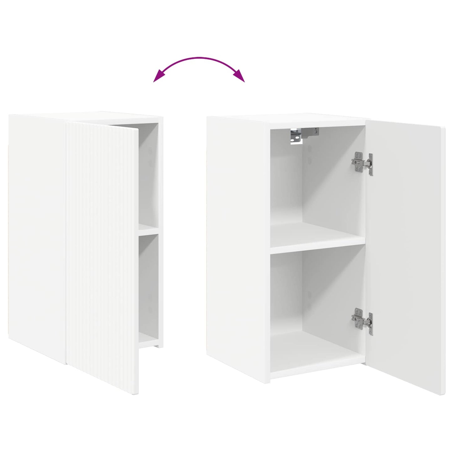 Conjunto De Mueble De Tv 6 Pcs Madera De Ingeniería