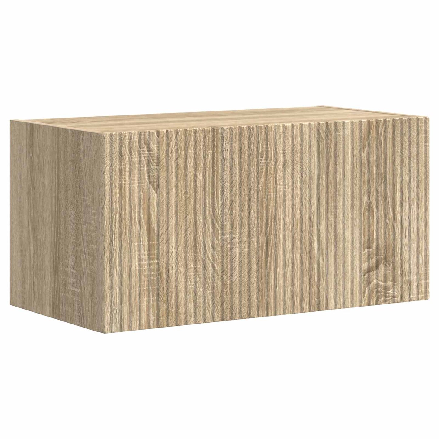 Conjunto De Mueble De Tv Montaje En La Pared 5 Pcs Roble Sonoma