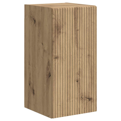 Conjunto De Mueble De Tv 5 Pcs Roble Artesanal