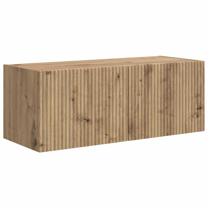 Conjunto De Mueble De Tv 4 Pcs Gris Sonoma Madera De Ingeniería