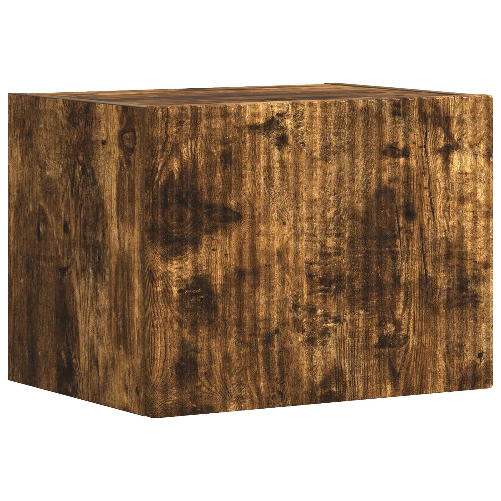 Conjunto De Mueble De Tv 5 Pcs Roble Ahumado