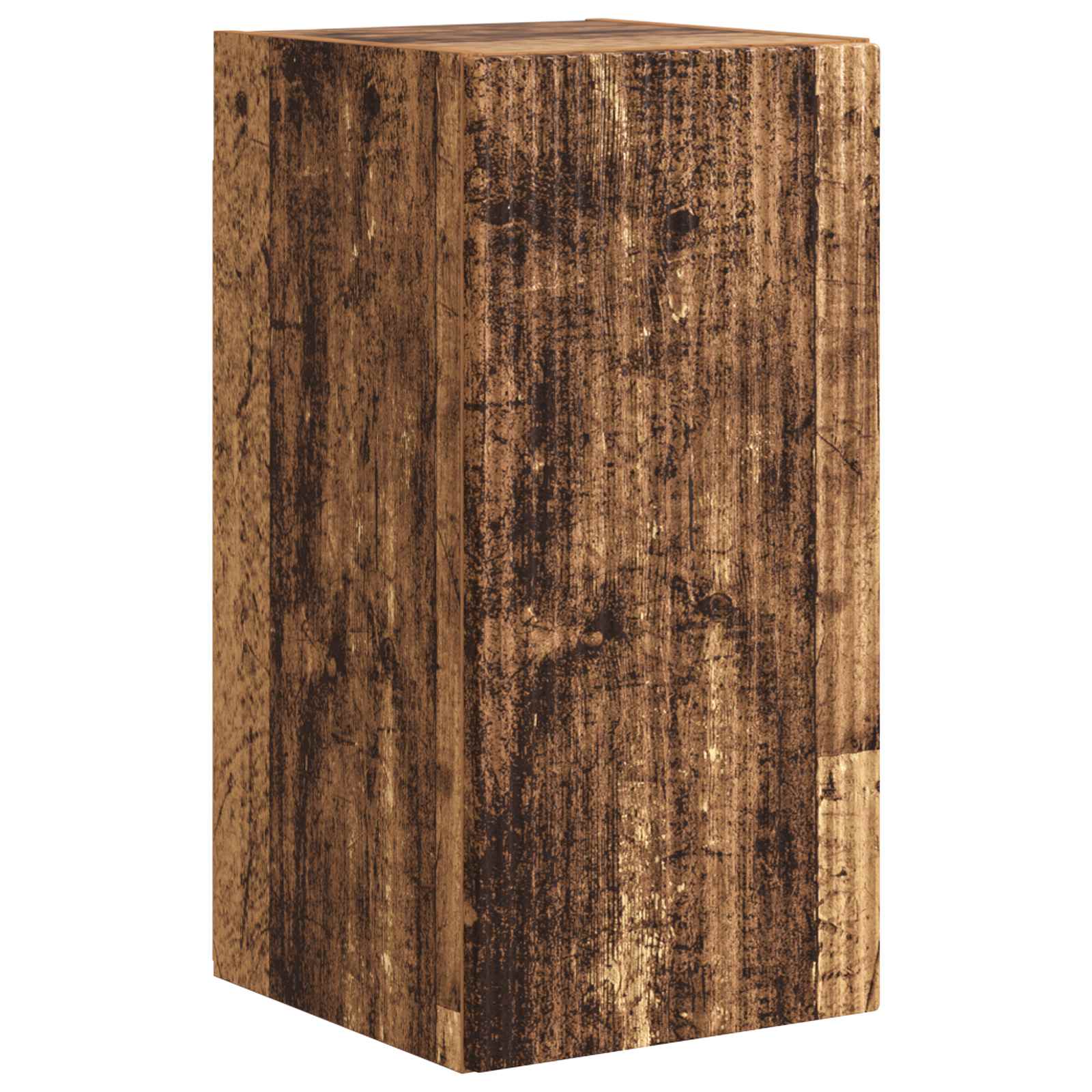 Conjunto De Mueble De Tv Montaje En La Pared 5 Pcs Madera Vieja