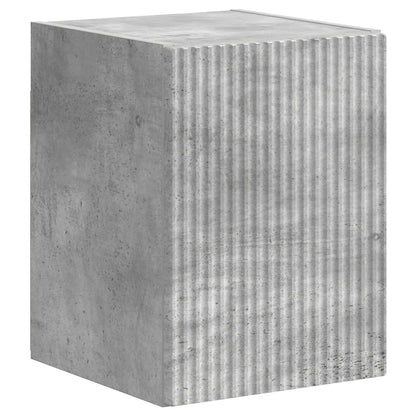 Conjunto De Mueble De Tv 5 Pcs Gris Concreto