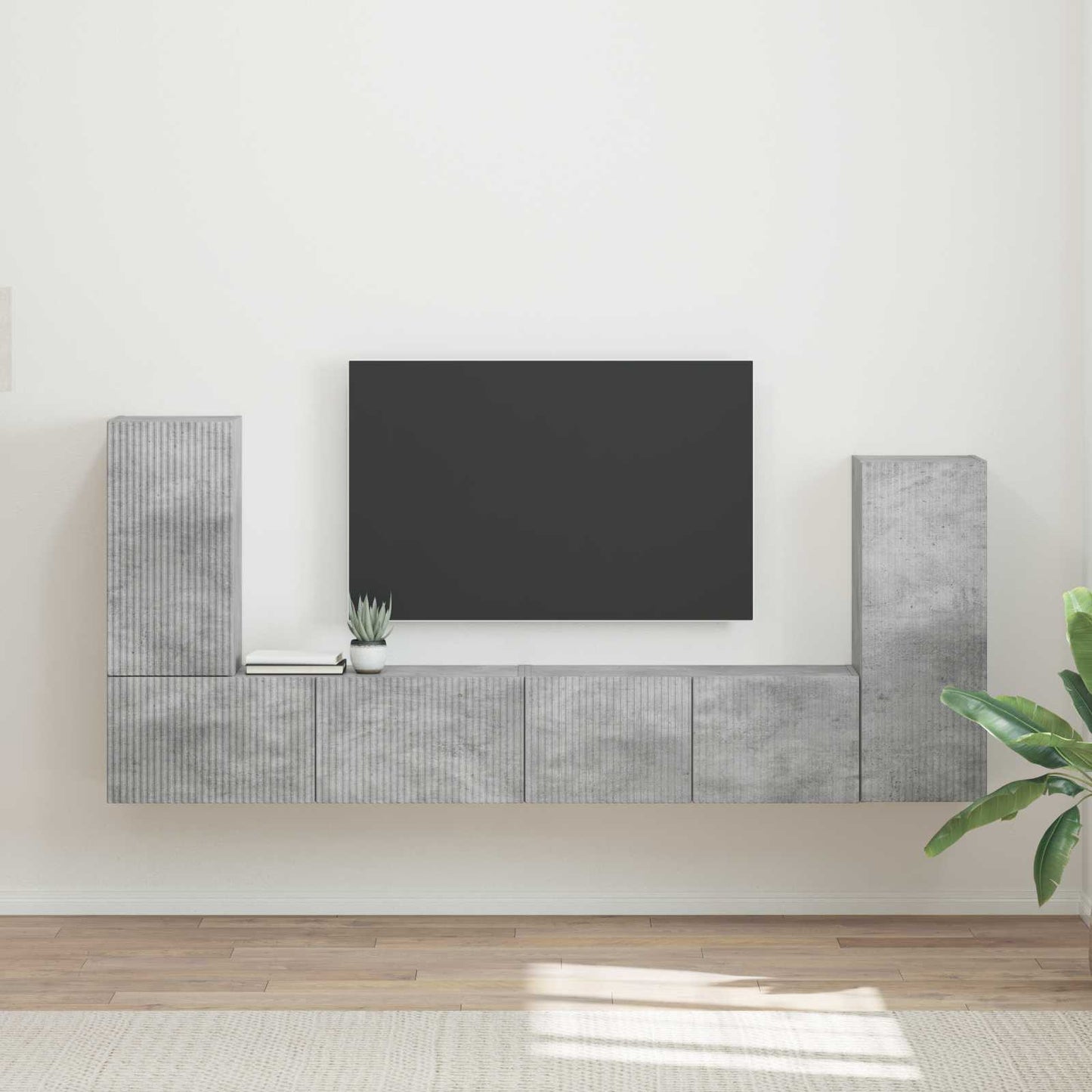 Conjunto De Mueble De Tv 4 Pcs