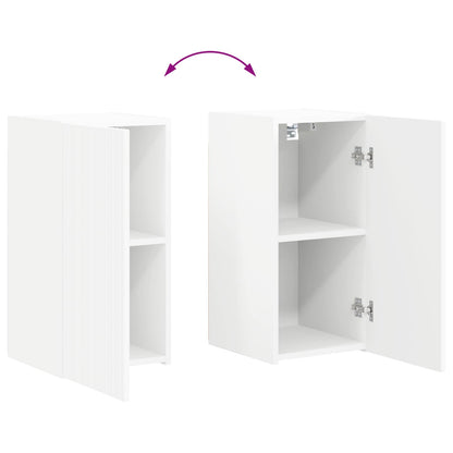 Conjunto De Mueble De Tv 6 Pcs Madera De Ingeniería