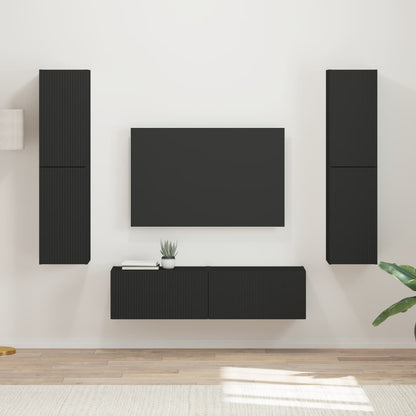 Conjunto De Mueble De Tv 6 Pcs