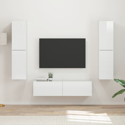 Conjunto De Mueble De Tv 6 Pcs