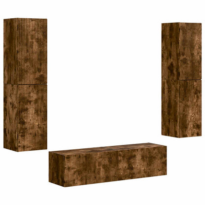 Conjunto De Mueble De Tv 6 Pcs