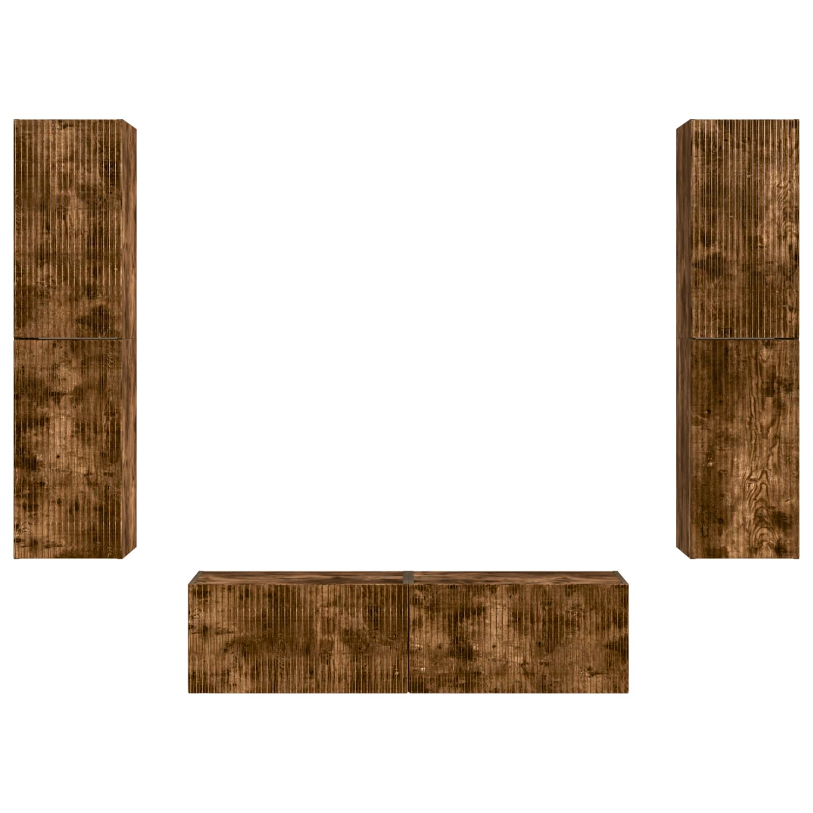 Conjunto De Mueble De Tv 6 Pcs