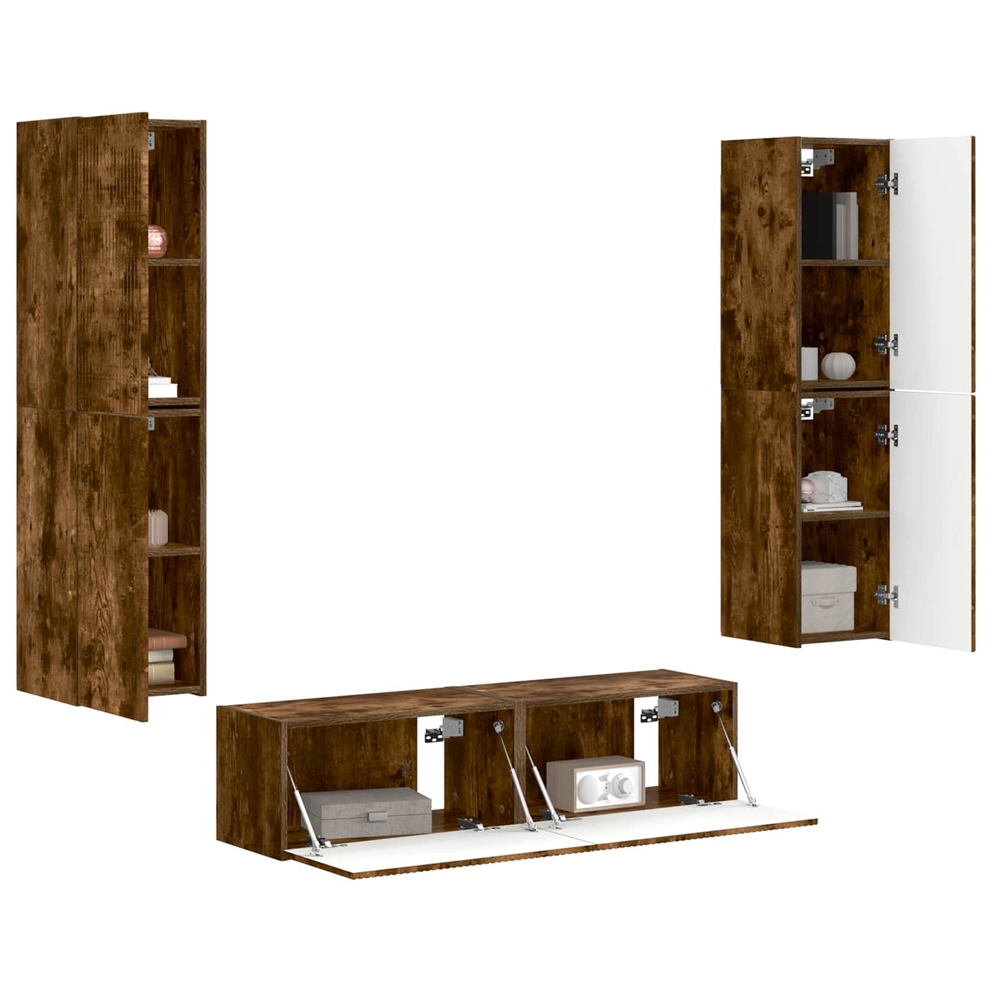 Conjunto De Mueble De Tv 6 Pcs