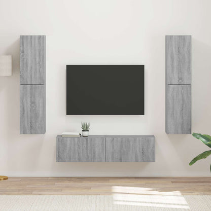 Conjunto De Mueble De Tv 6 Pcs